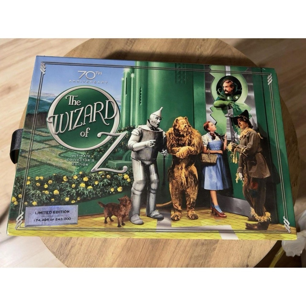 Limited edition The Wizard of Oz: 70th Anniversary Collector's 4-Disc DVD Box